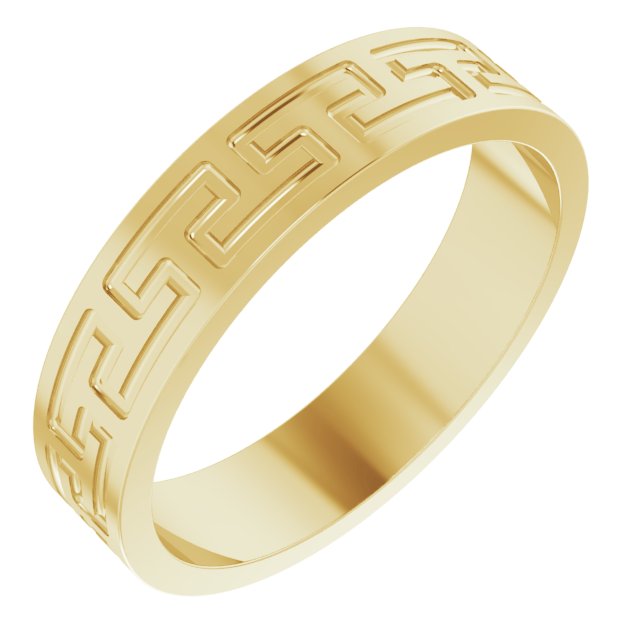 Greek Key Flat Band