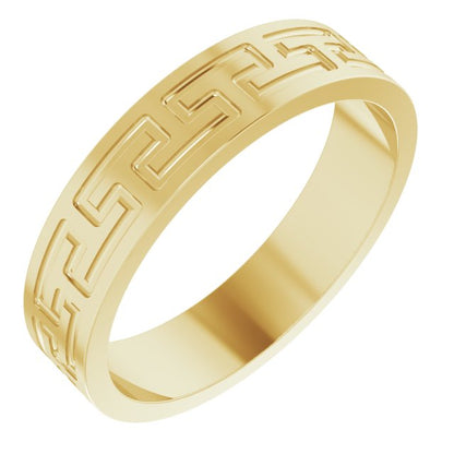 Greek Key Flat Band