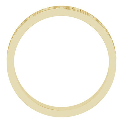 Greek Key Flat Band