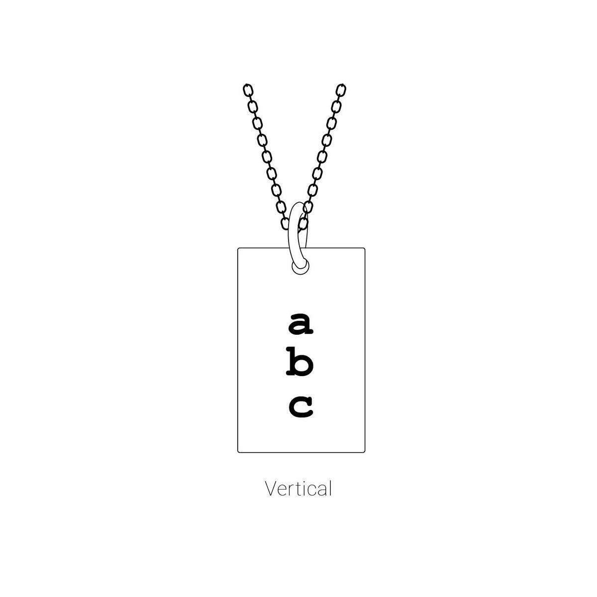 Dog Tag Pendant