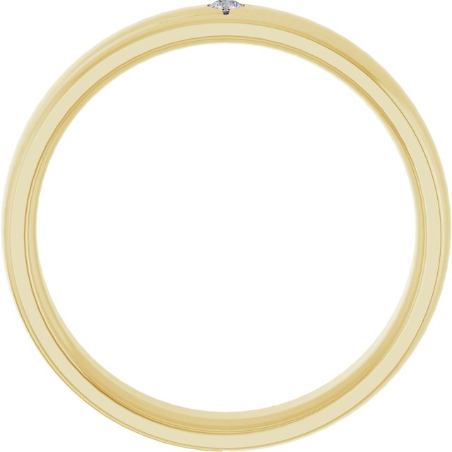 .03 CT Natural Diamond Band