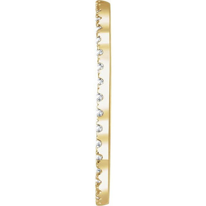 1/4 CTW Natural Diamond Circle Trim