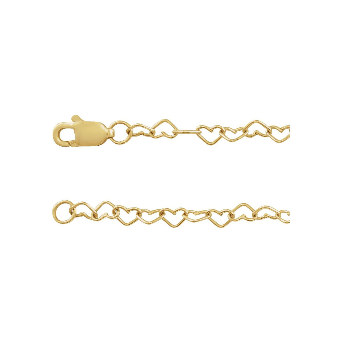 Heart 18" Chain