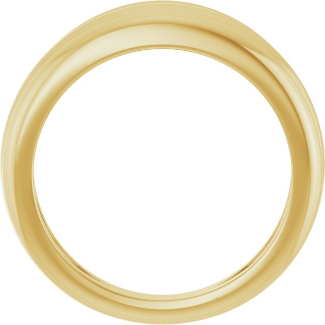 14K Yellow Gold Triple Dome Ring