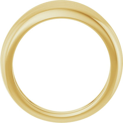 14K Yellow Gold Triple Dome Ring
