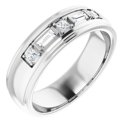 1/4 CTW Lab-Grown Diamond Band, 6.05 mm