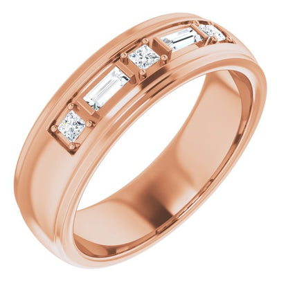 1/4 CTW Lab-Grown Diamond Band, 6.05 mm