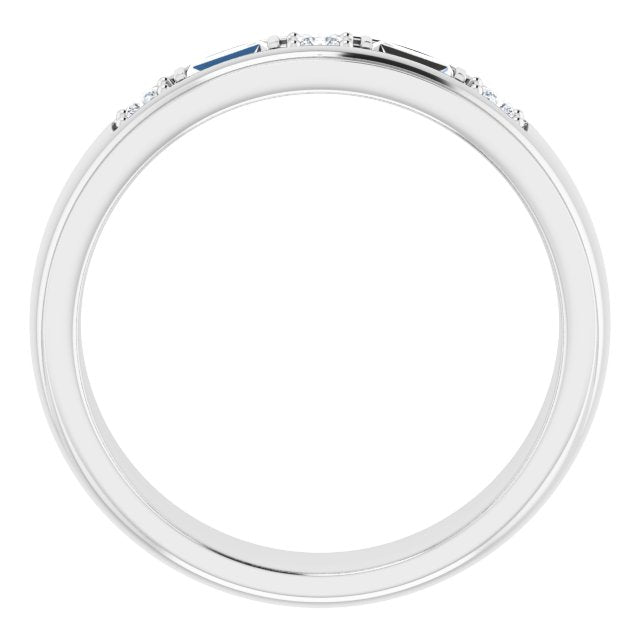 1/4 CTW Lab-Grown Diamond Band, 6.05 mm