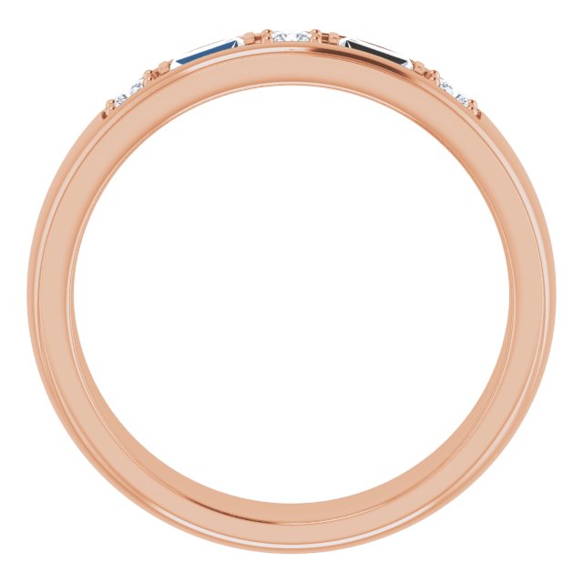 1/4 CTW Lab-Grown Diamond Band, 6.05 mm