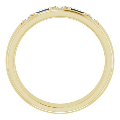 1/4 CTW Lab-Grown Diamond Band, 6.05 mm