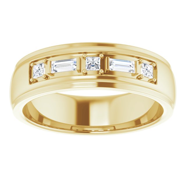 1/4 CTW Lab-Grown Diamond Band, 6.05 mm