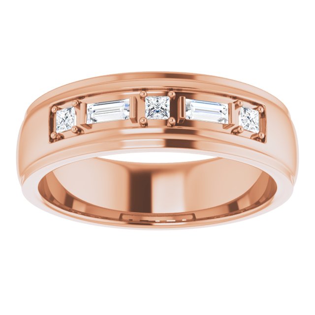1/4 CTW Lab-Grown Diamond Band, 6.05 mm
