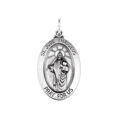 19x13. Oval St. Jude Thaddeus Medal