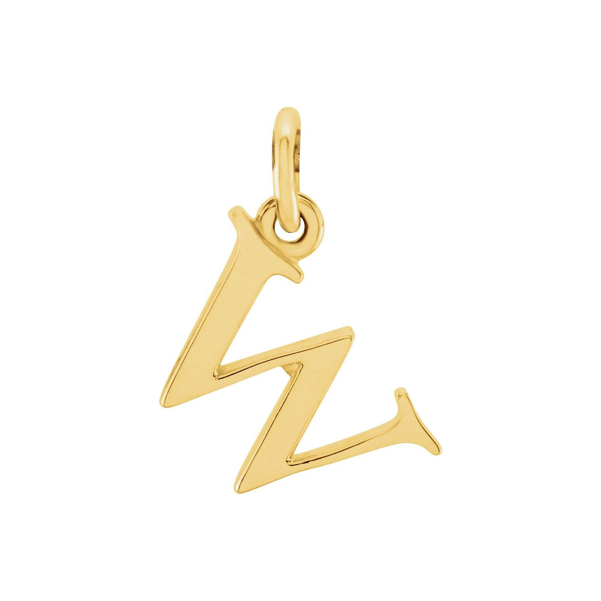 Lowercase Initial w Charm/Pendant