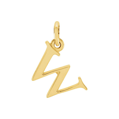 Lowercase Initial w Charm/Pendant