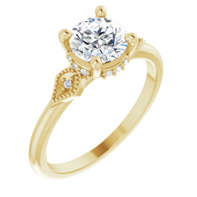 .08 CTW Natural Diamond Matching Band, 4.49 mm