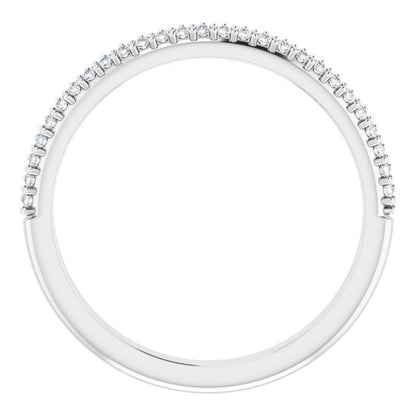 1/5 CTW Natural Diamond Matching Band, 2.23 mm