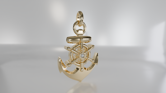 Nautical Anchor Pendant