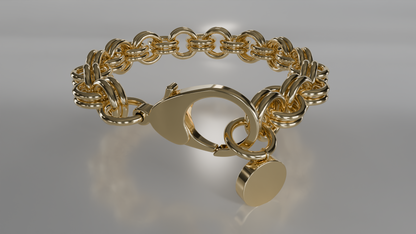 Classic Gold Charm Bracelet