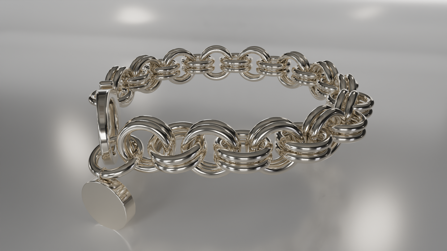 Classic Gold Charm Bracelet