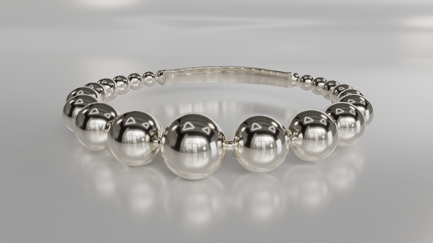 Gold Beaded Bracelet