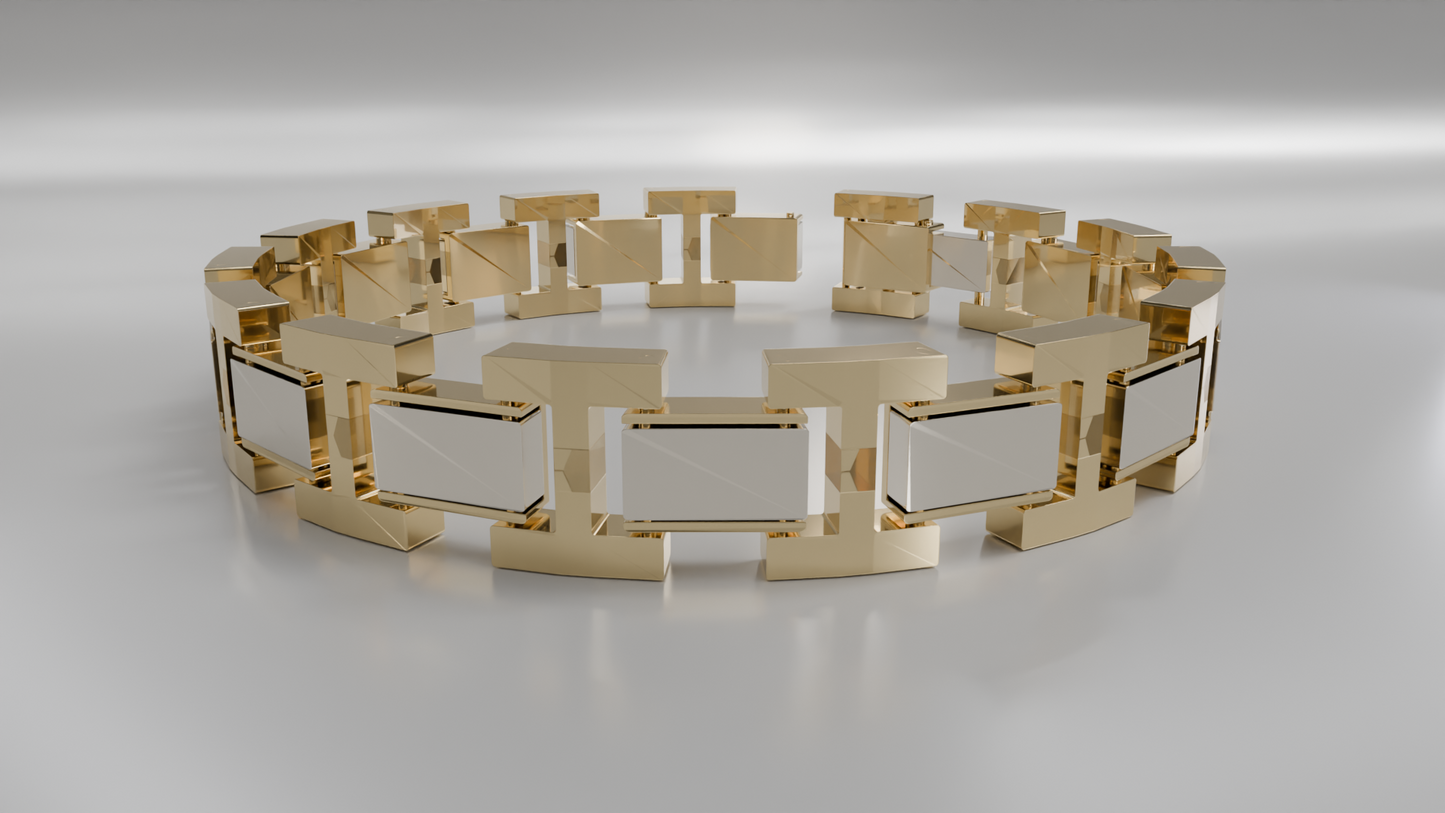Modern Link Bracelet