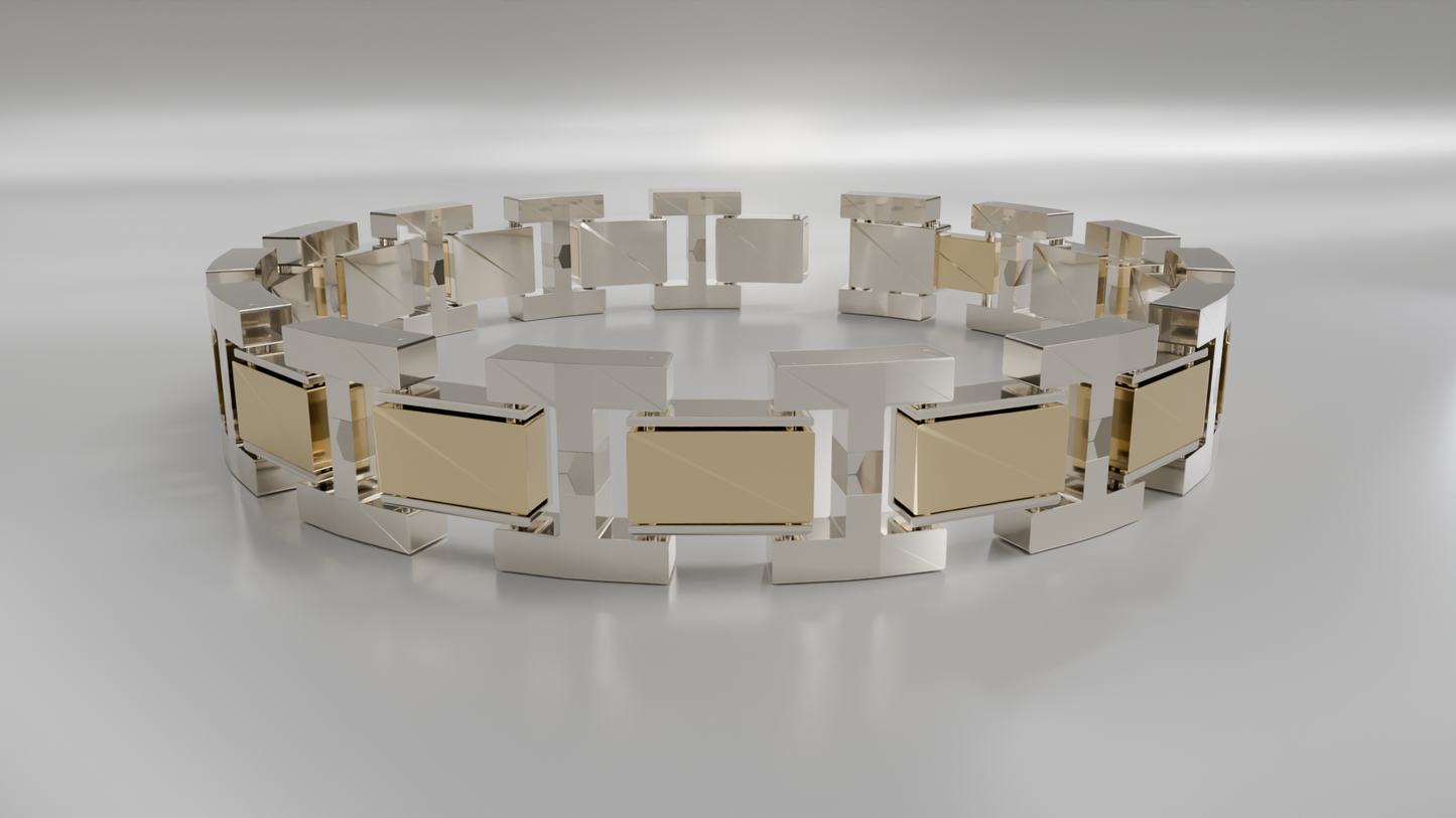 Modern Link Bracelet