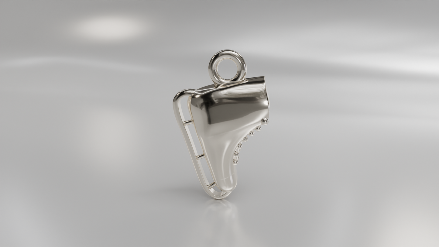 Ice Skate Charm