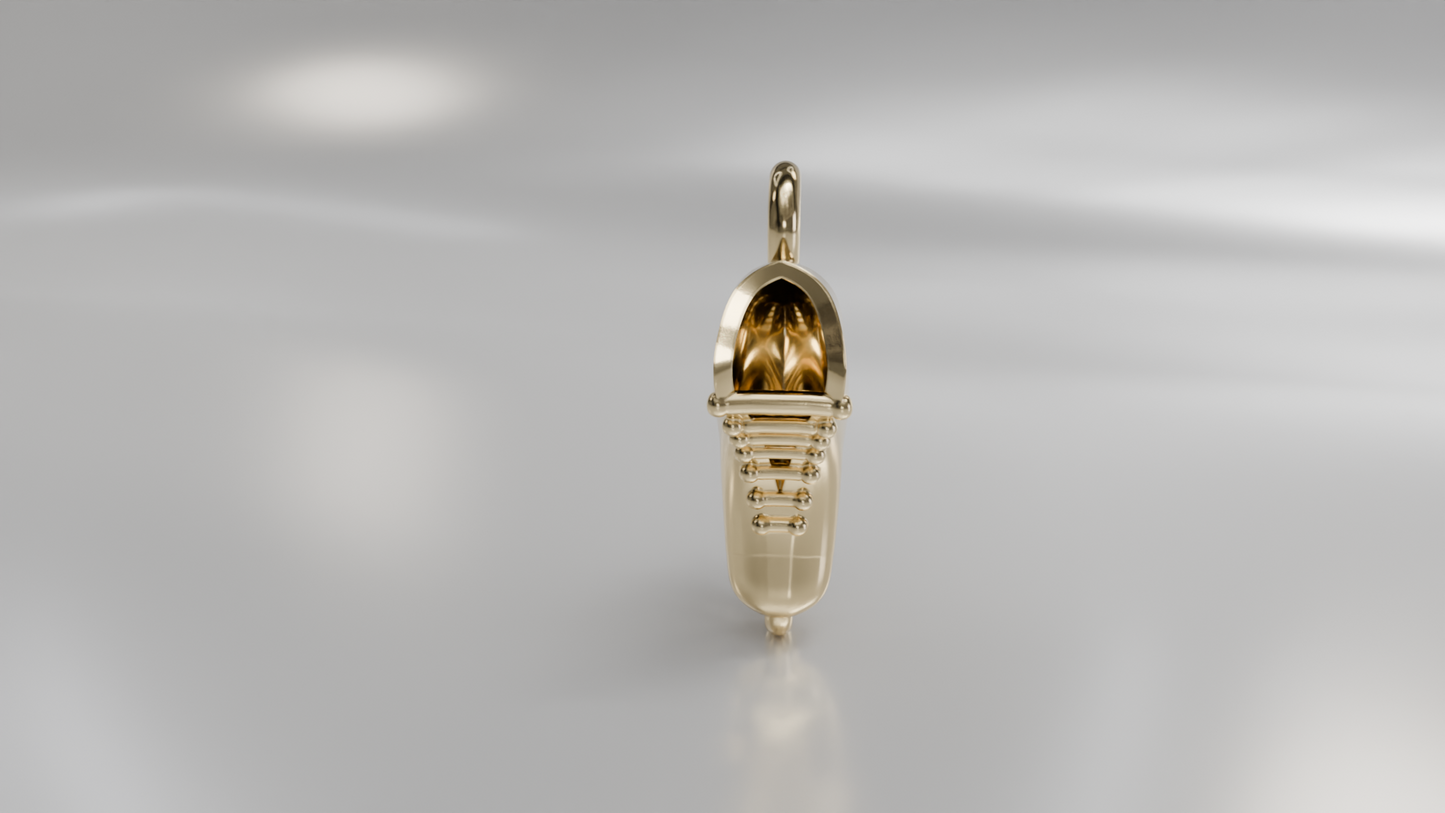 Ice Skate Charm