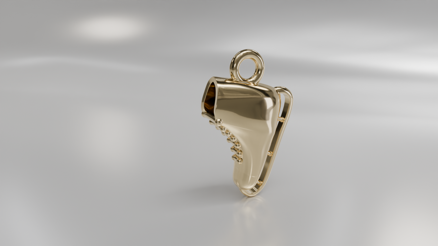 Ice Skate Charm