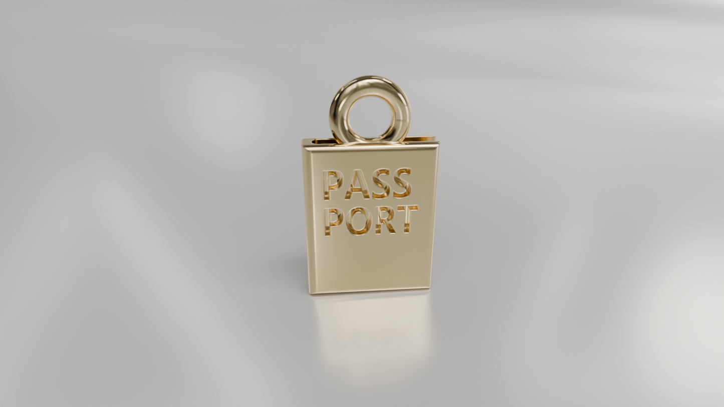 Passport Charm