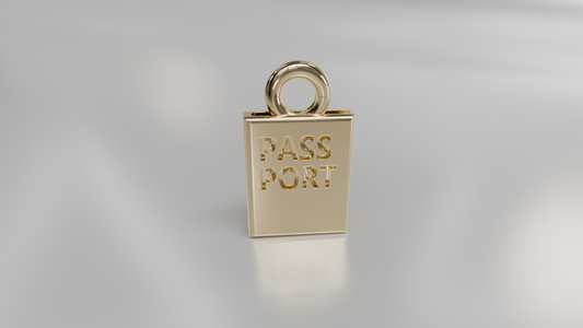 Passport Charm
