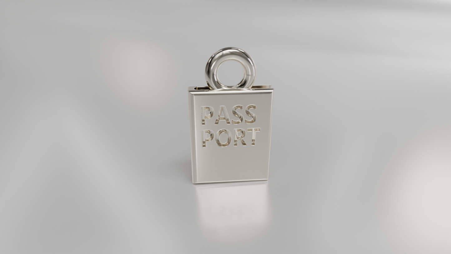 Passport Charm