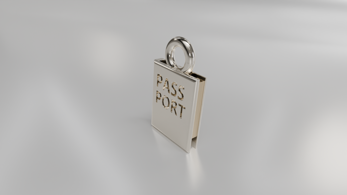 Passport Charm