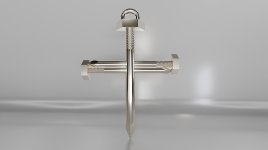 Nail Cross Pendant