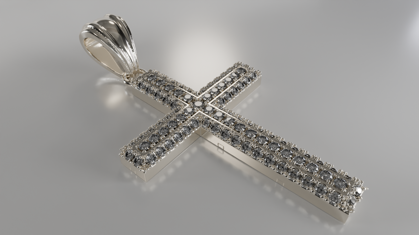 Eternal Brilliance Cross Pendant