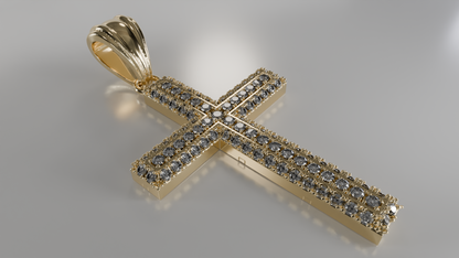 Eternal Brilliance Cross Pendant