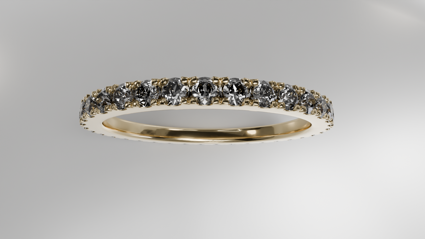 Diamond Pave Engagement Ring