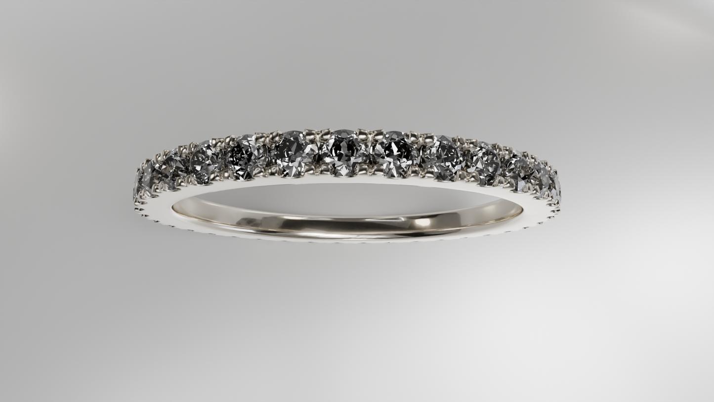 Diamond Pave Engagement Ring