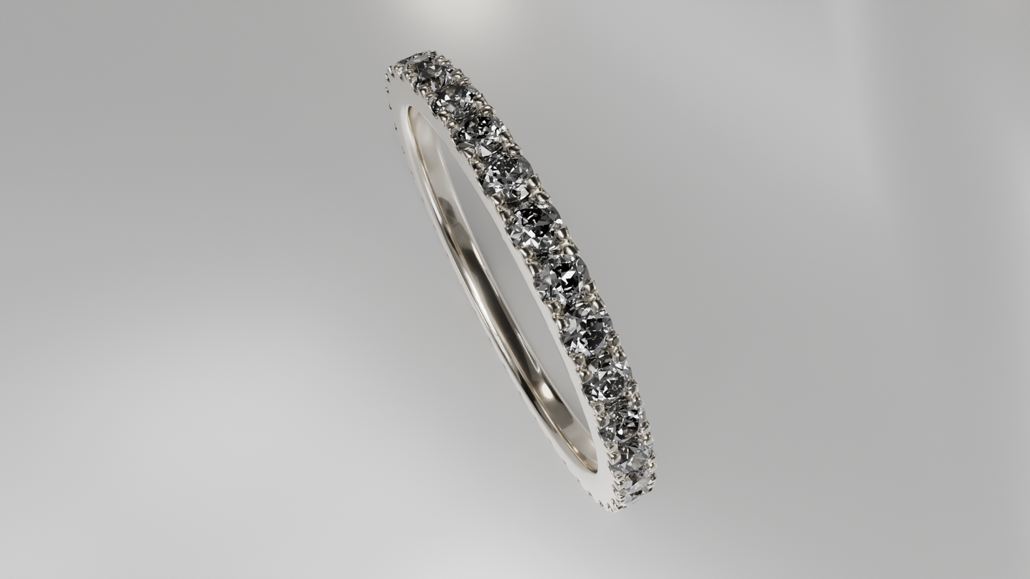 Diamond Pave Engagement Ring