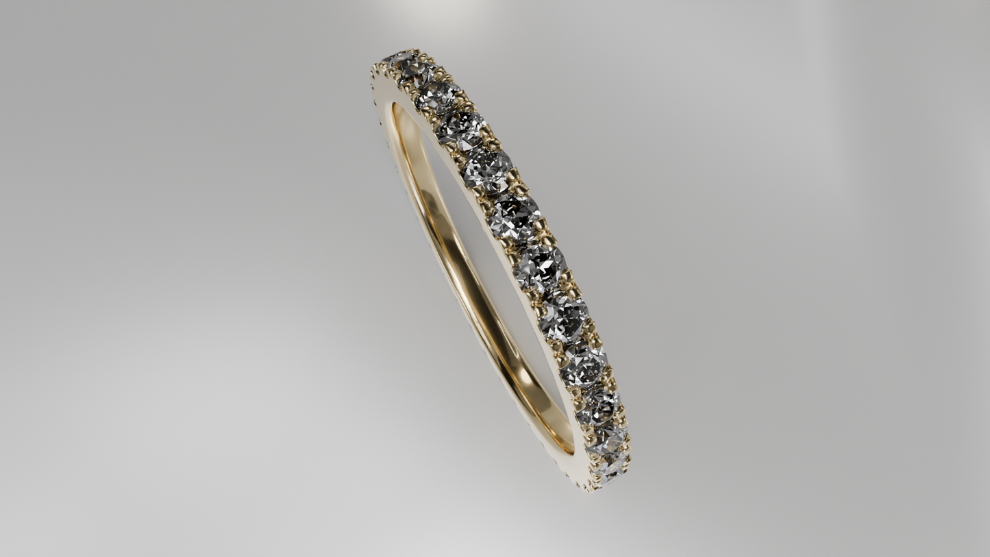 Diamond Pave Engagement Ring