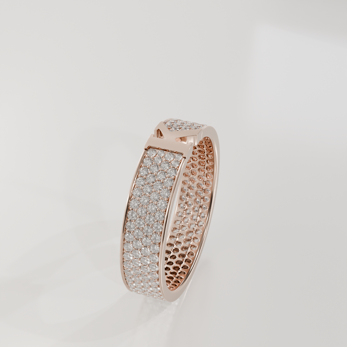 KK Diamond Ring, rose left