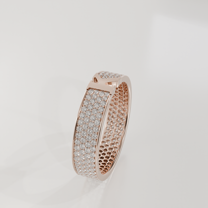 KK Diamond Ring, rose left