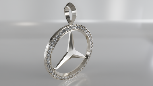 Mercedes-Benz Star Diamond Pendant
