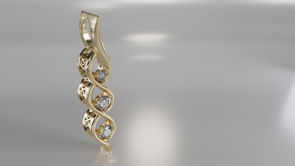 Ethereal Infinity Pendant