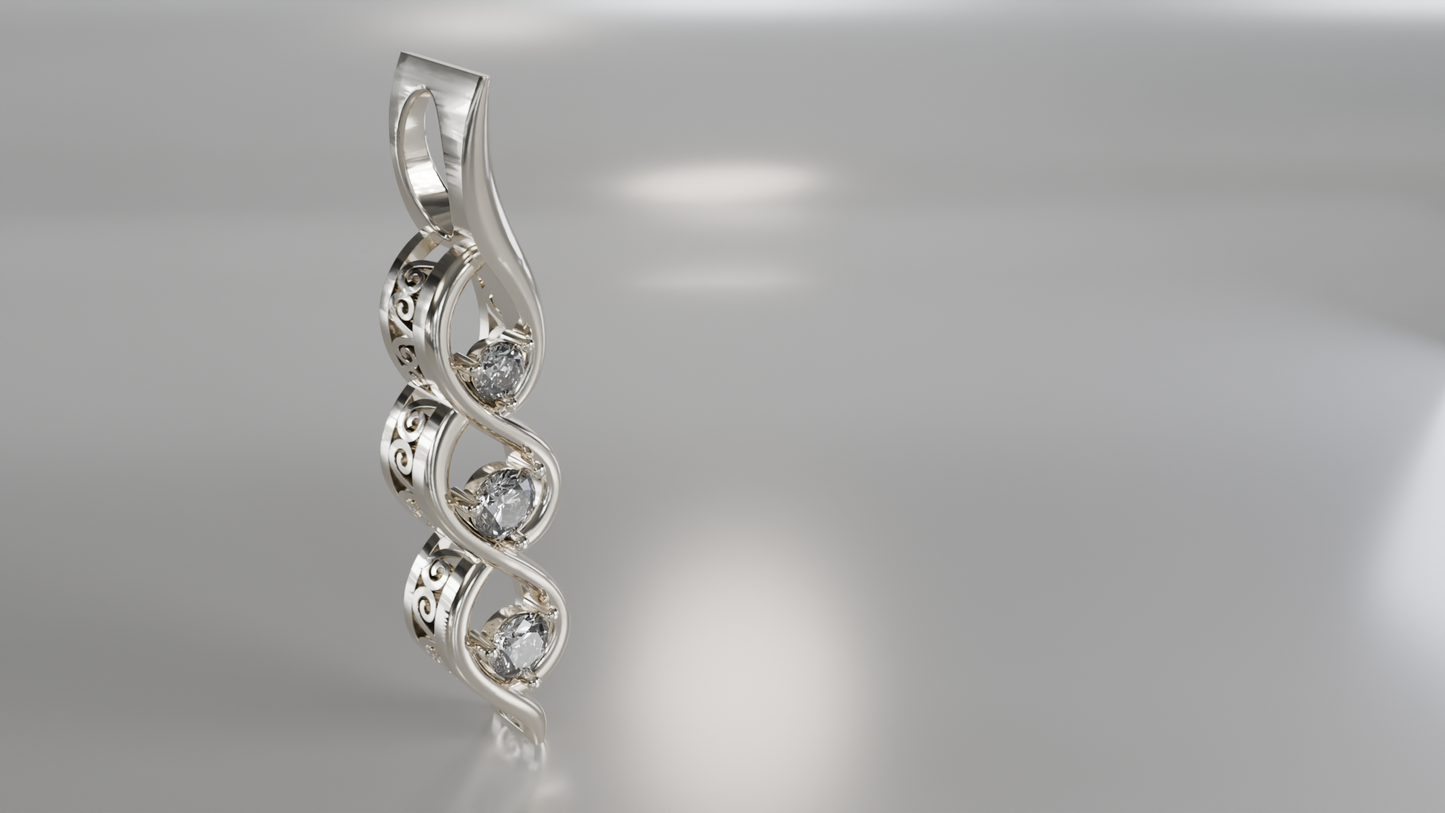Ethereal Infinity Pendant