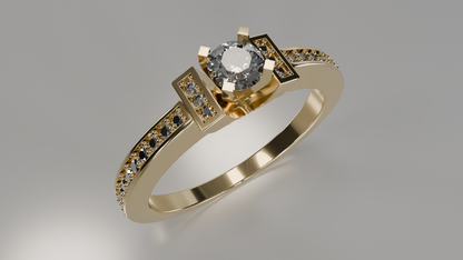 Regal Brilliance Engagement Ring