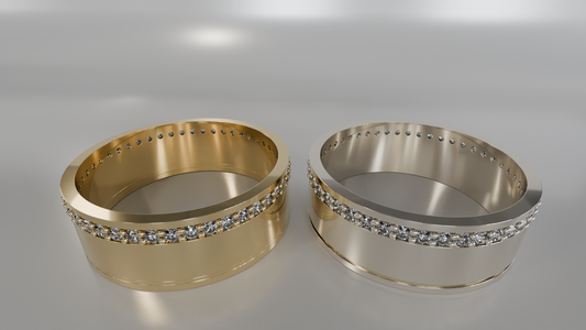 Timeless Elegance Diamond Wedding Band