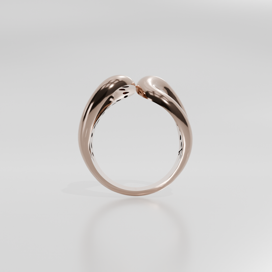 loop, rose front