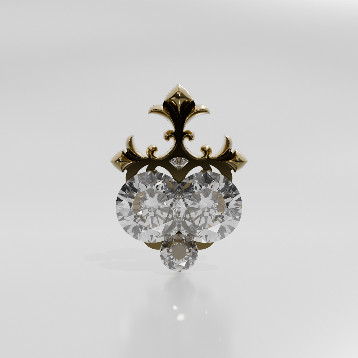 new orleans cross, yellow front